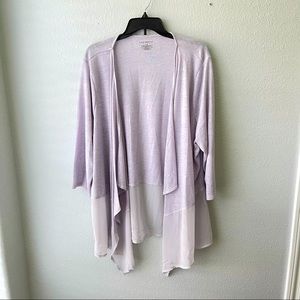 LANE BRYANT CARDIGAN LACE